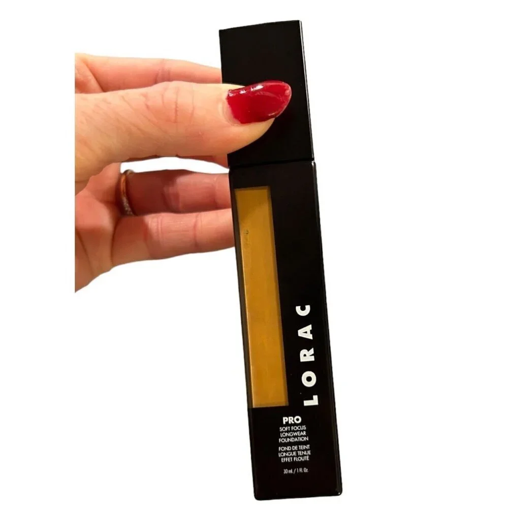 LORAC PRO Soft Focus Foundation DARK 1 oz New